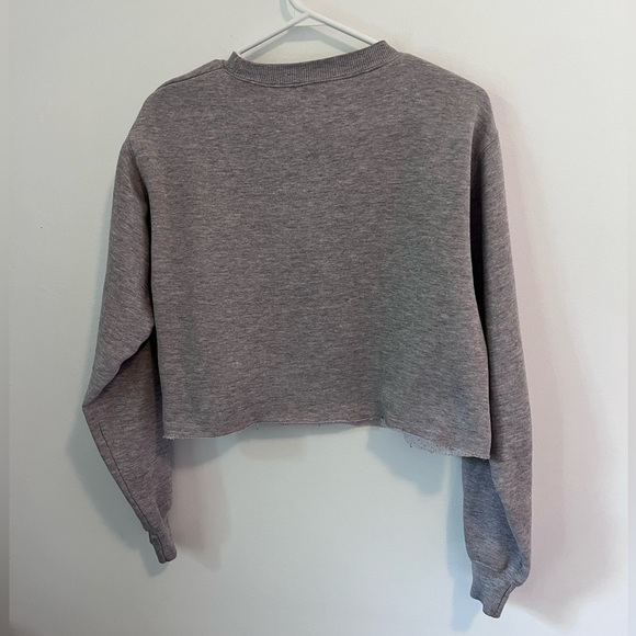 Cropped sweatshirt - Picture 3 of 4